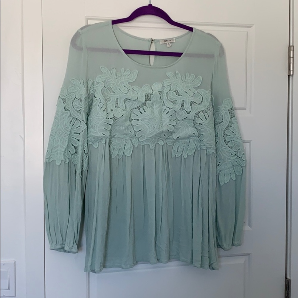 Long sleeve blouse
